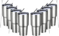MEWAY 30oz Insulated Tumbler for Hot and Cold Drinks, 8 Pack