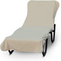 Luxury Hotel Spa Towel Pool Chair Lounge Cover - Oversized Plush Beige