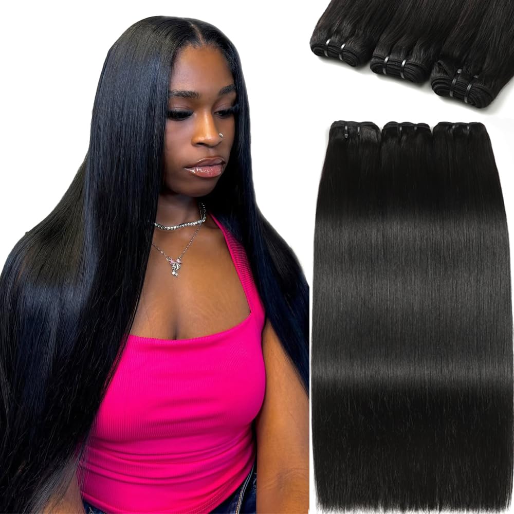 12A Straight Human Hair Bundles for Stunning Styles and Looks