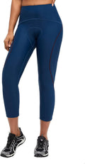 Women's 3/4 Bike Capris High Waist with 4D Gel Pad - Cycling