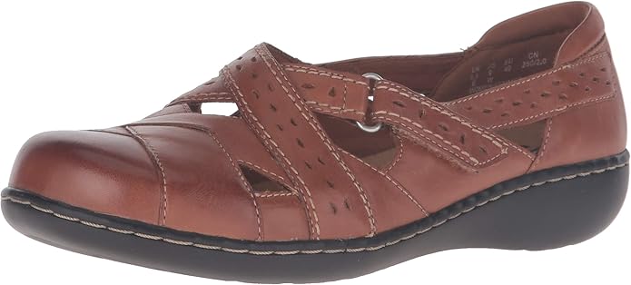 Clarks Women's Ashland Spin Q Slip-On Loafer for Comfort