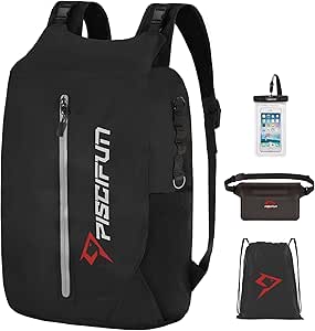 Piscifun LT Dry Bag Waterproof Backpack for Kayaking & Camping