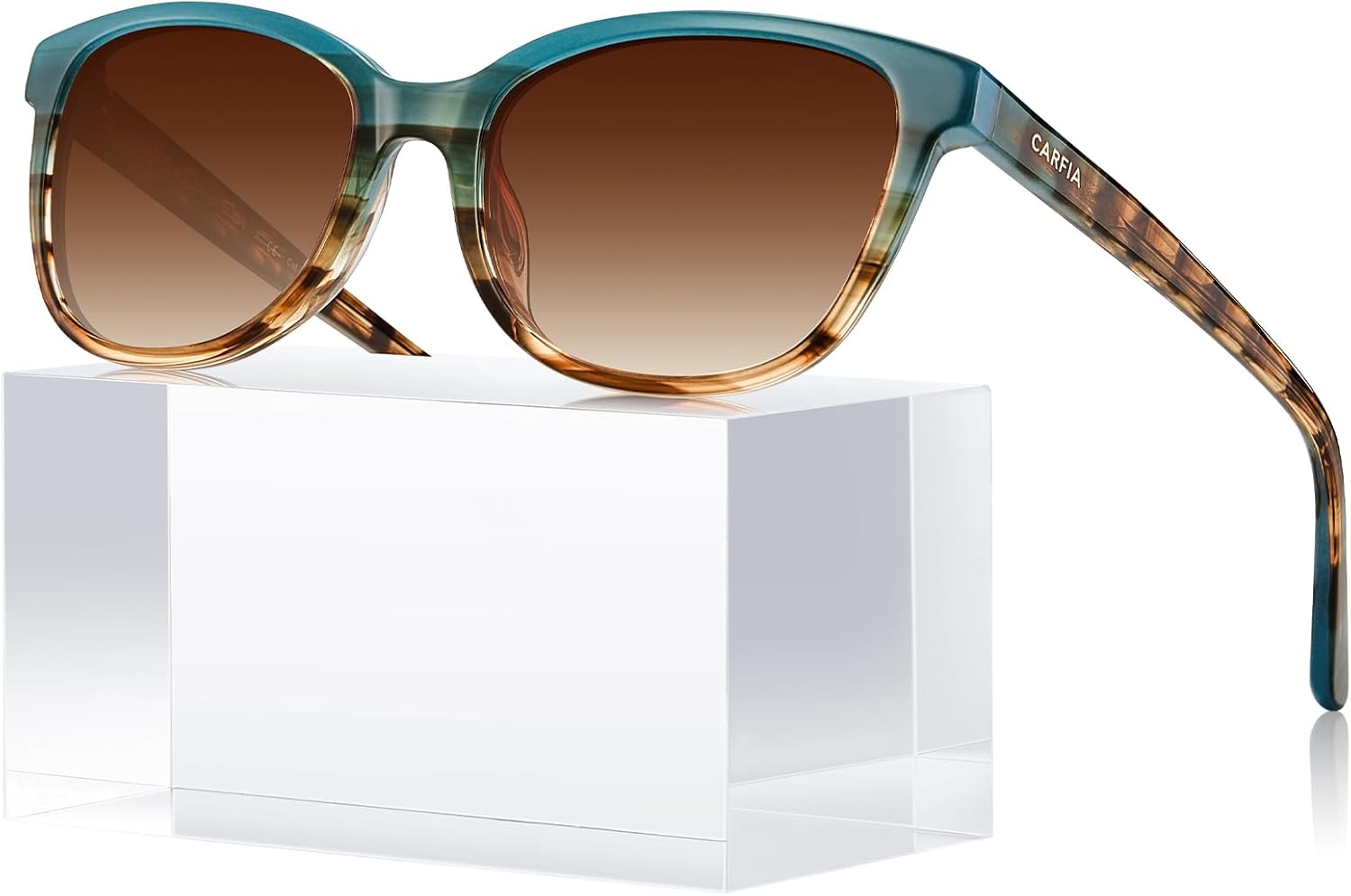 Designer Acetate Womens Polarized Sunglasses for Trendy Style