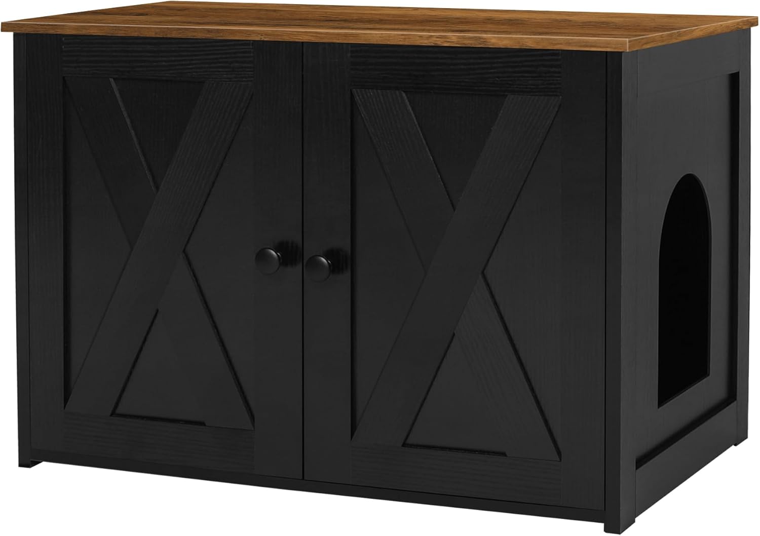 Dwanton Litter Box Enclosure: Stylish Cat Furniture Solution