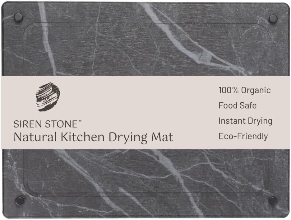 Natural Dish Drying Mat with Eco-Friendly Rapid-Dry Technology