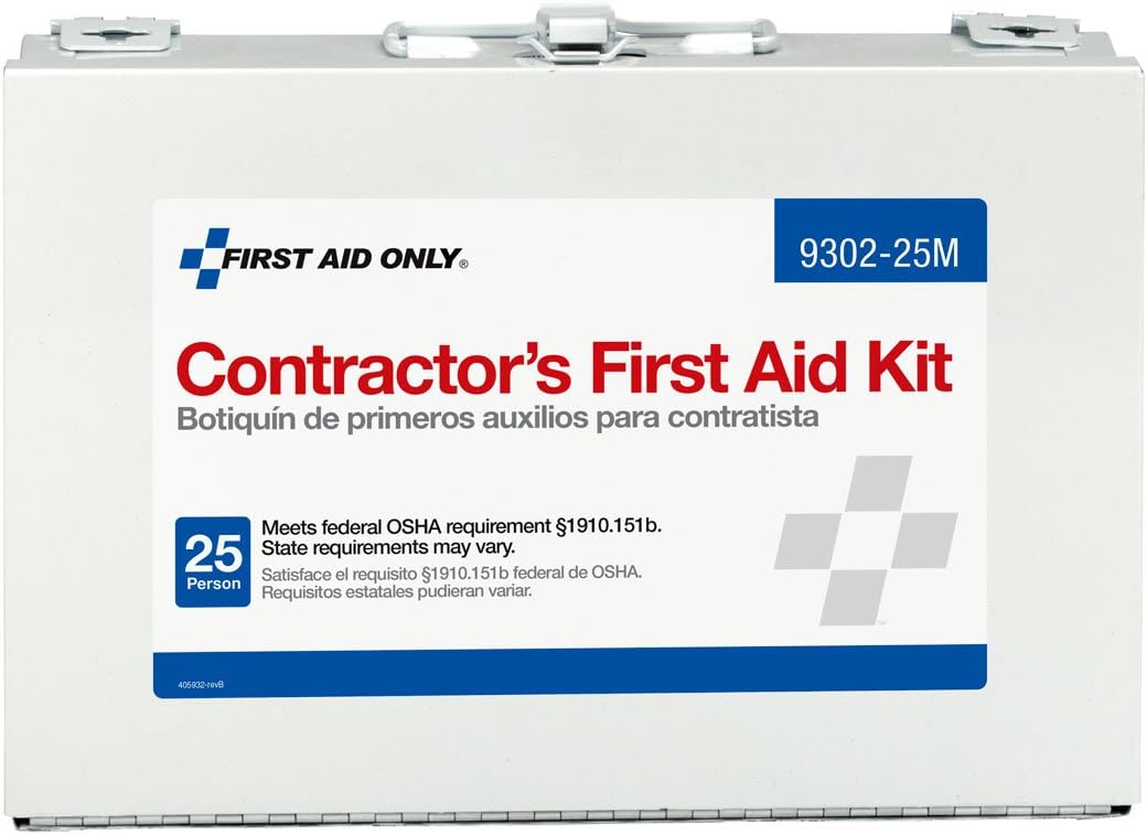 Contractor's Essential: 178-Pc First Aid Kit