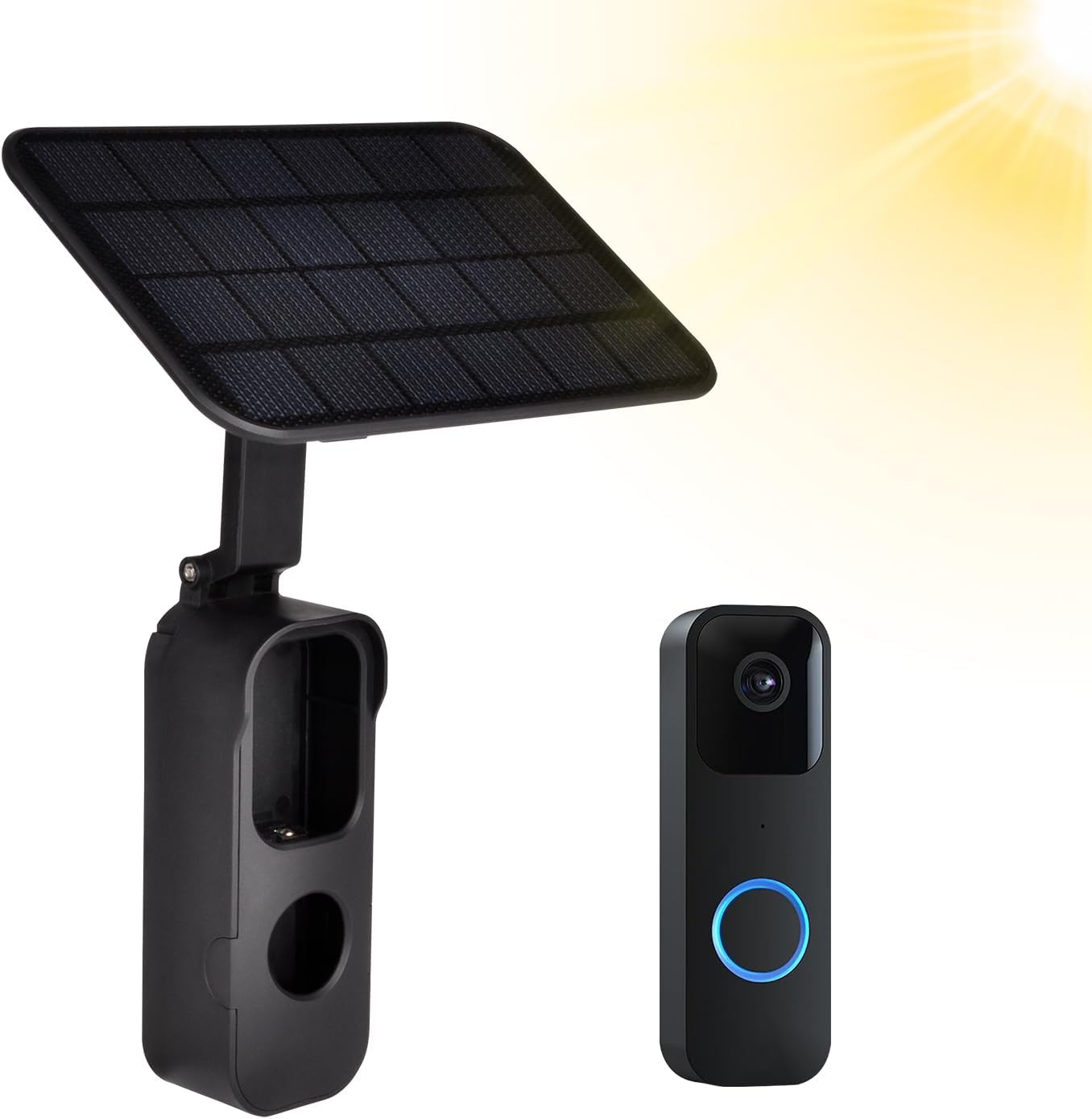 Blink Doorbell Solar Charger - Long-lasting Power!