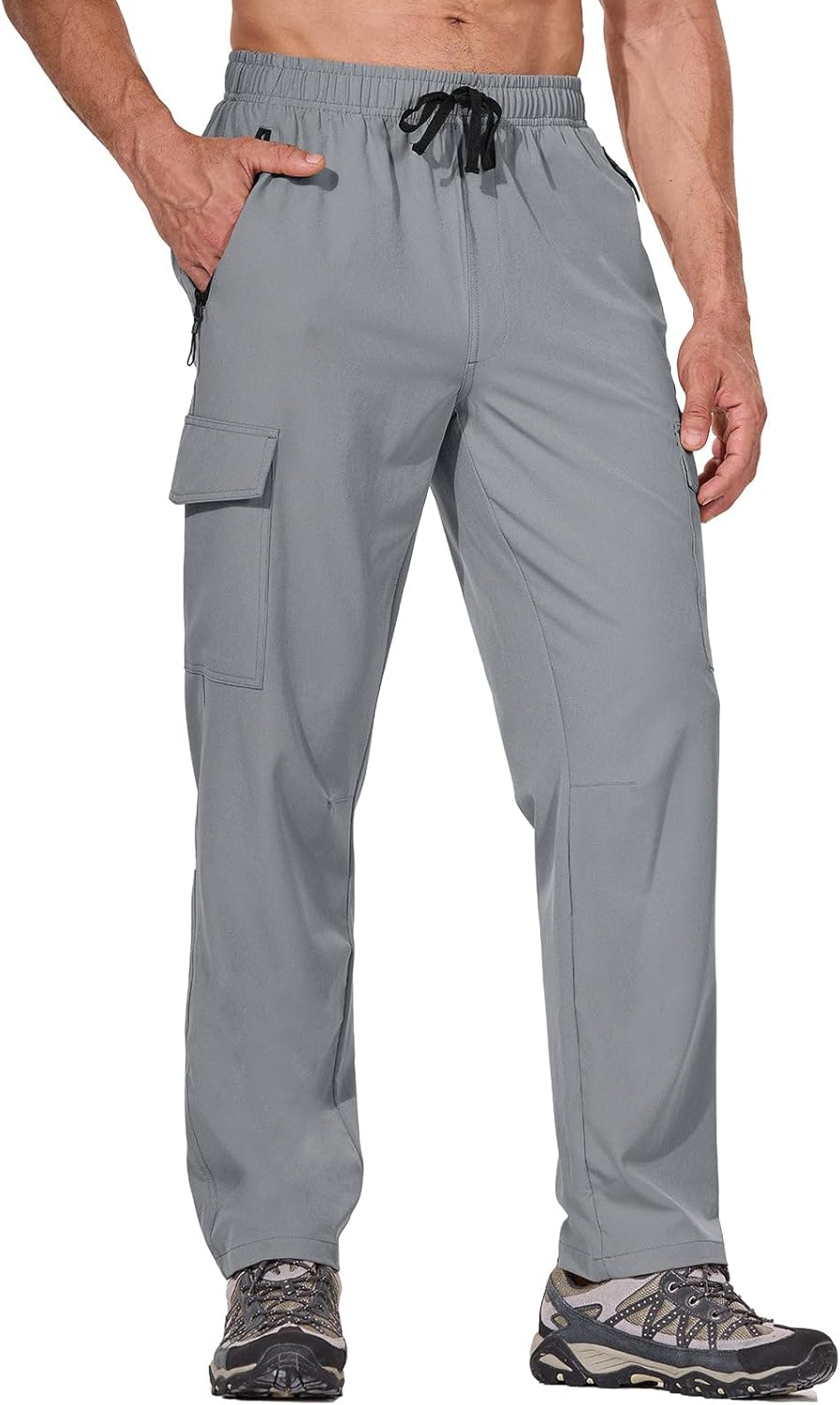 baleaf Men's Hiking Pants Quick Dry Water Resistant Cargo Style
