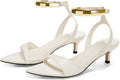 Low Kitten Heel Strappy Pointed Sandals for Women - Dressy Comfort
