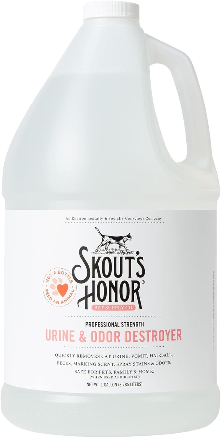 Skout's Honor Cat Urine & Odor Destroyer - Professional Strength