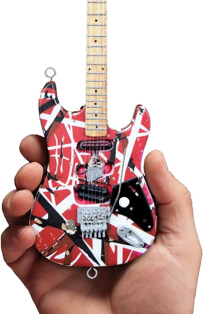 EVH Frankenstein Mini Replica Guitar - Perfect for Collectors