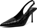 RIBONGZ Sexy Slingback Pumps for Elegant Evening Wear and More