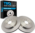 TRQ Rear Disc Brake Rotor Kit for Ford Lincoln Vehicles
