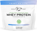 Grass-Fed Whey Protein Concentrate Powder - Clean Unflavored 5lb