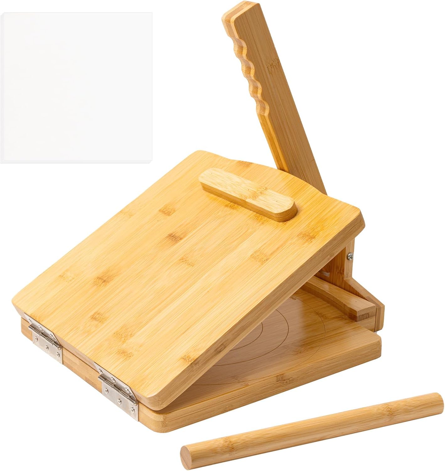2025 Upgraded Wooden Tortilla Press for Homemade Tortillas