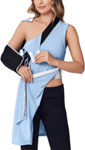 Deyeek Women's Post Shoulder Surgery Dress - Easy Snap Tear-Away