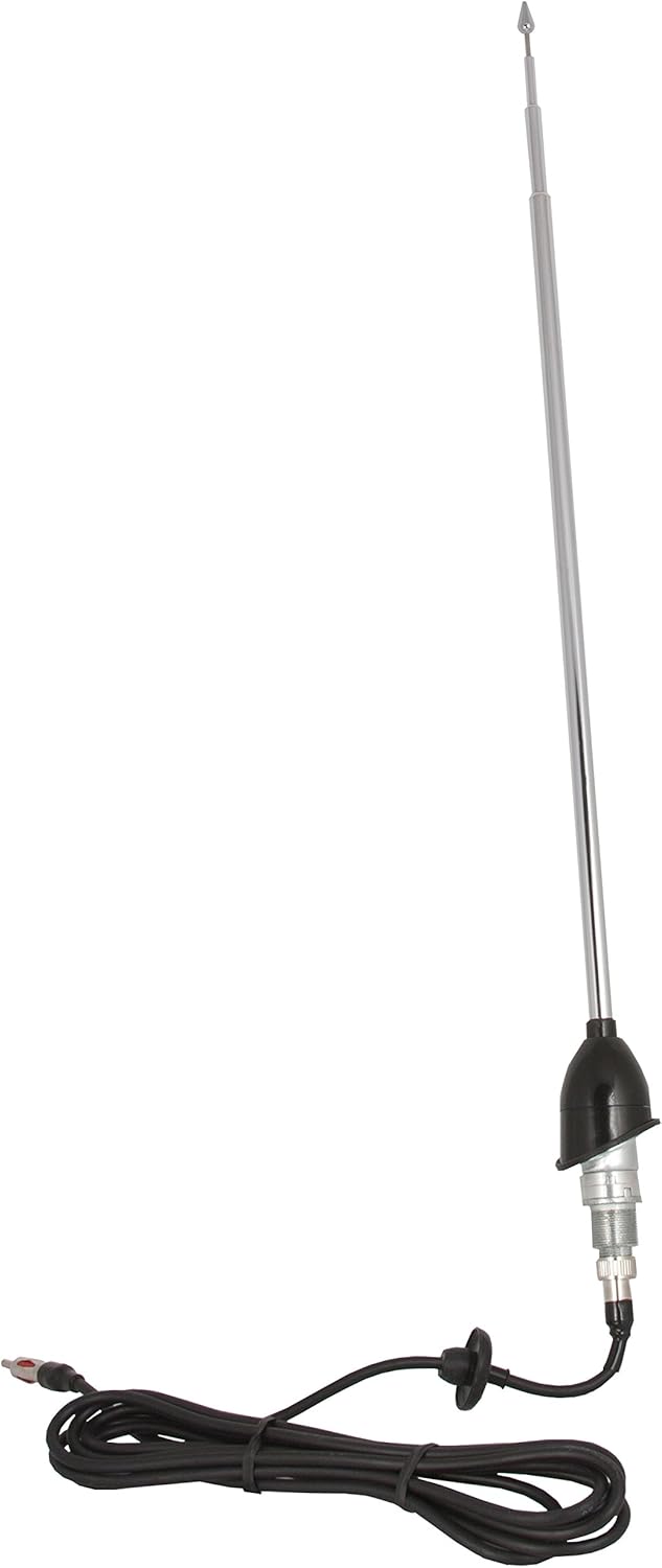 Chrome OE-Style Replacement Antenna for Chevrolet Truck 59ft