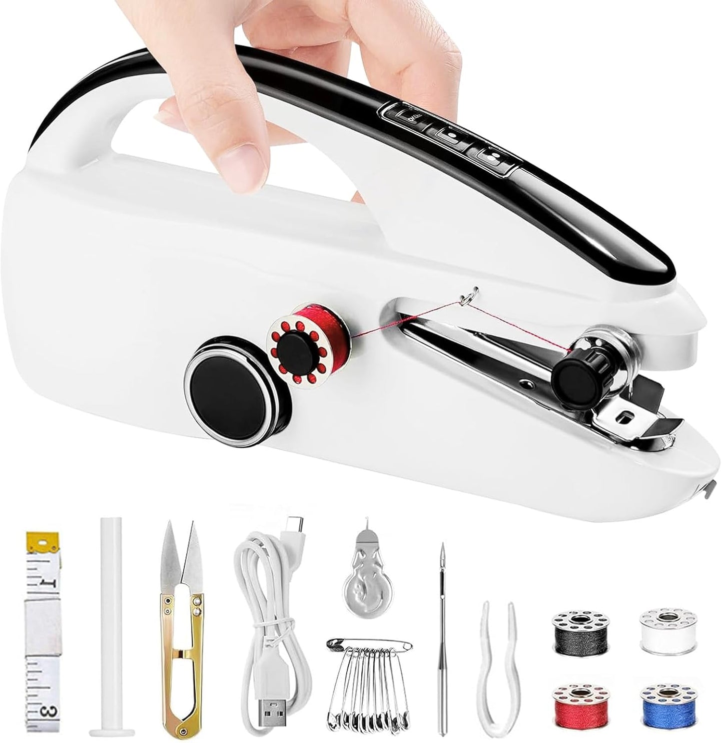 Yisowy Mini Handheld Sewing Machine - Stitch Anywhere!