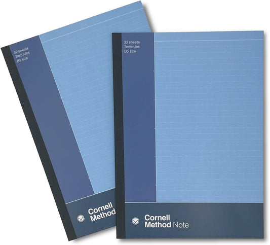 Gakken Cornell Method Notebooks, 0.2 inch, B5 Size, Set of 2