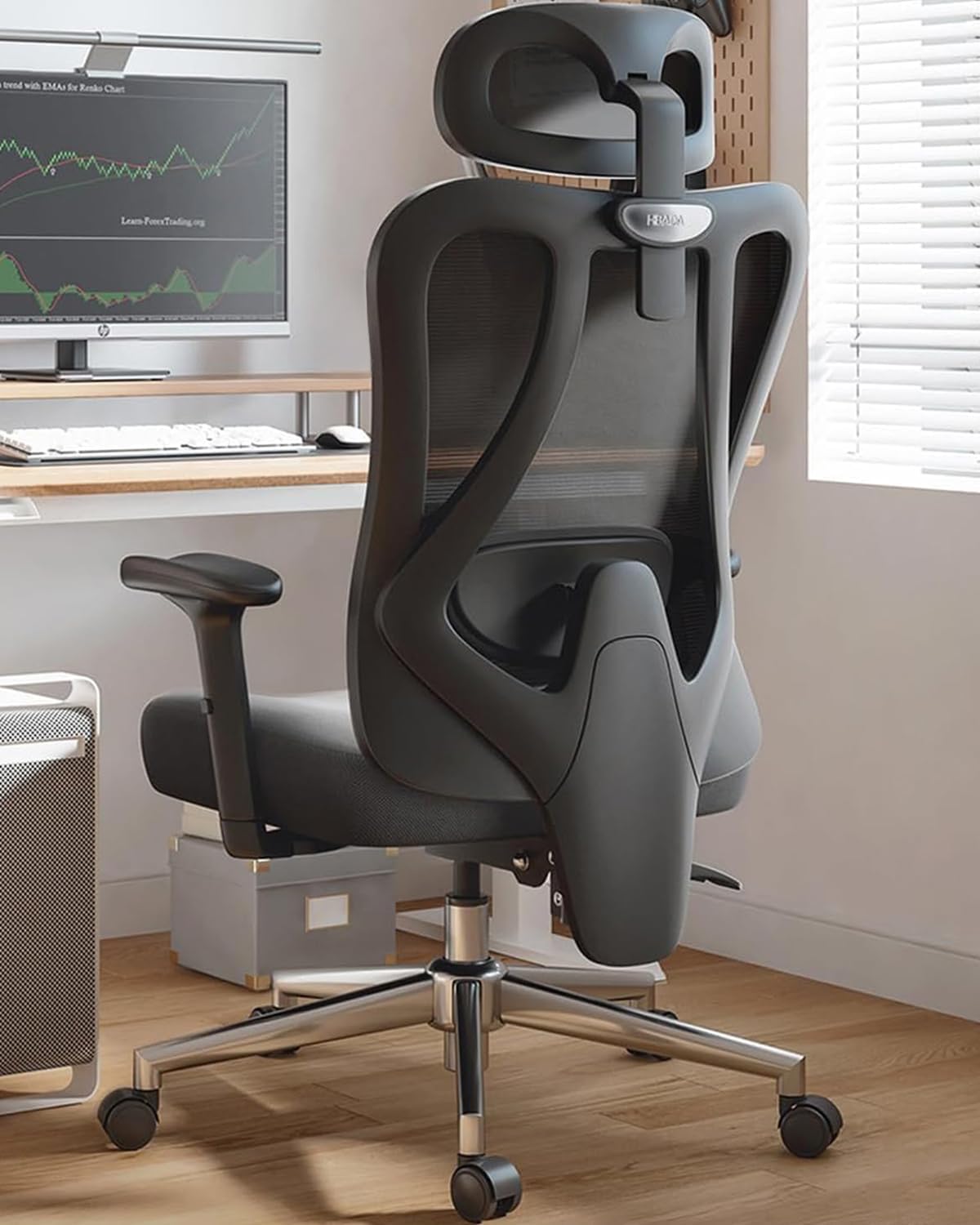 Hbada P3 Office Chair: Ergonomic 2D Lumbar Support