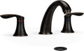 Bathroom Sink Faucet Widespread ORB Bathroom Faucet - Polished Bronze