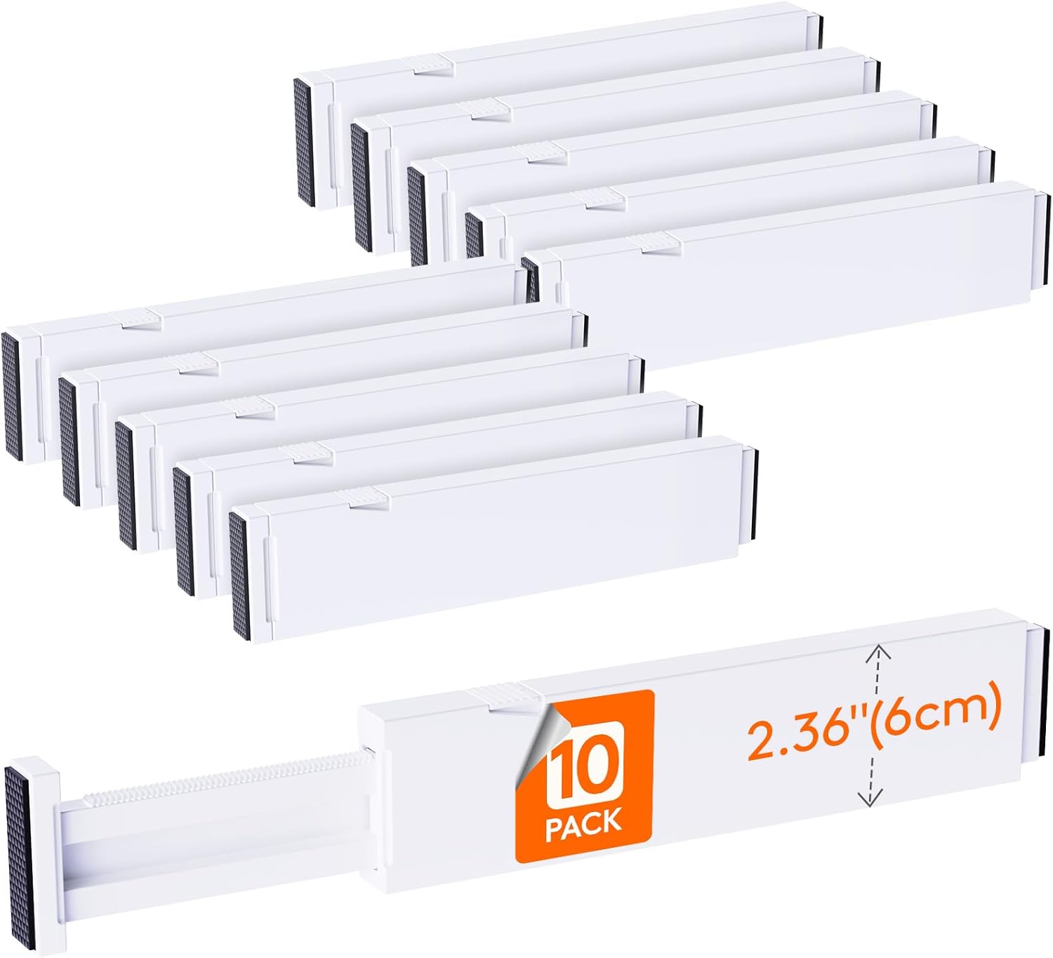 Lifewit Adjustable Kitchen Drawer Dividers for Ultimate Organization