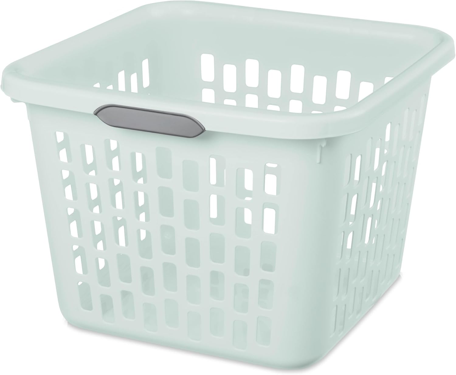 Sterilite Large Square Laundry Basket with Comfort Grip Handles