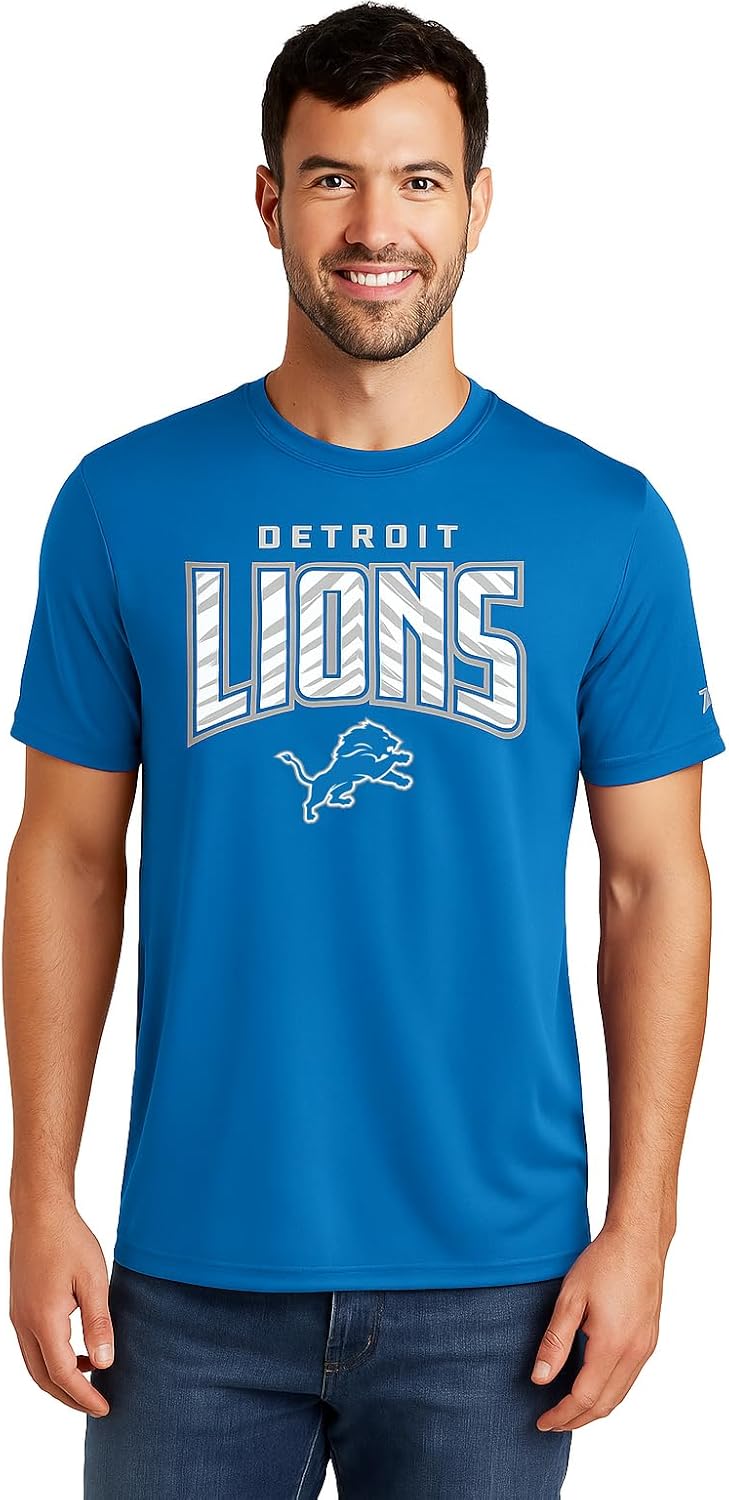 Zubaz NFL Teams Men's Short Sleeve Graphic T-Shirt for Fans