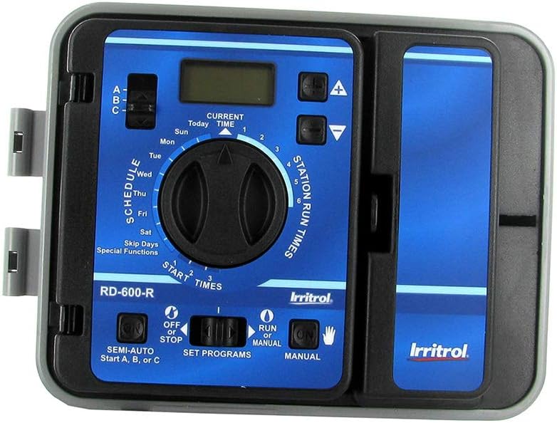 Irritrol RD600-EXT-R Rain Dial 6 Station Outdoor Controller