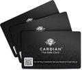 CARDIAN Stealth RFID Guard Shield x3 - Slim RFID Blocking Card