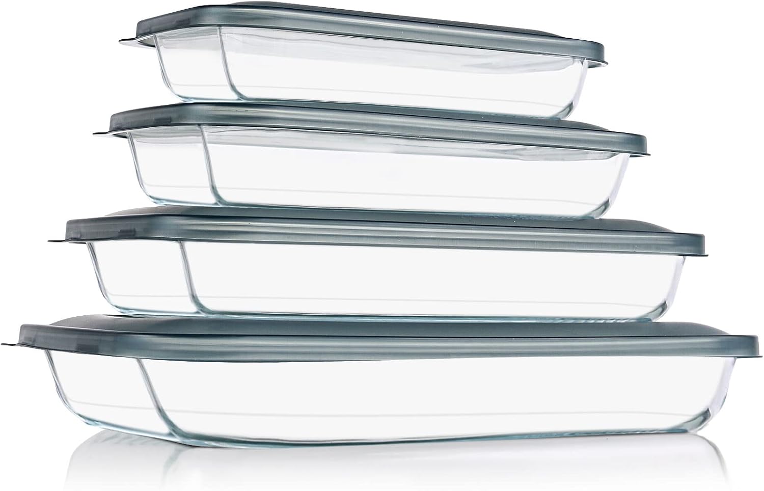 8-Piece Glass Baking Set: Fridge-to-Oven Convenience!