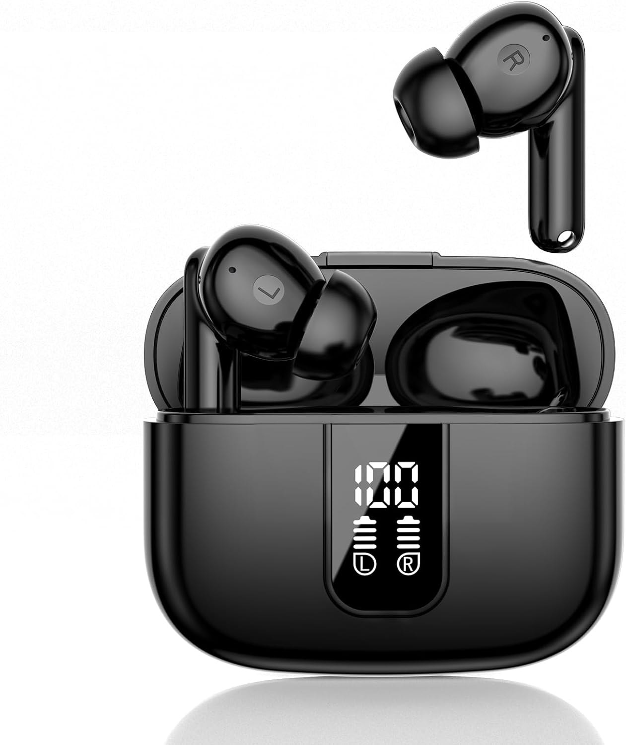 Real-Time 150 Languages Translator Earbuds - 2-Year Subscription Free!
