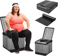 Ultra-Portable XXXL Travel Toilet - Heavy Duty, 20 Bags Included