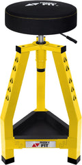 Adjustable Tall Shop Stool Mechanic Garage Bar Stool - Heavy Duty