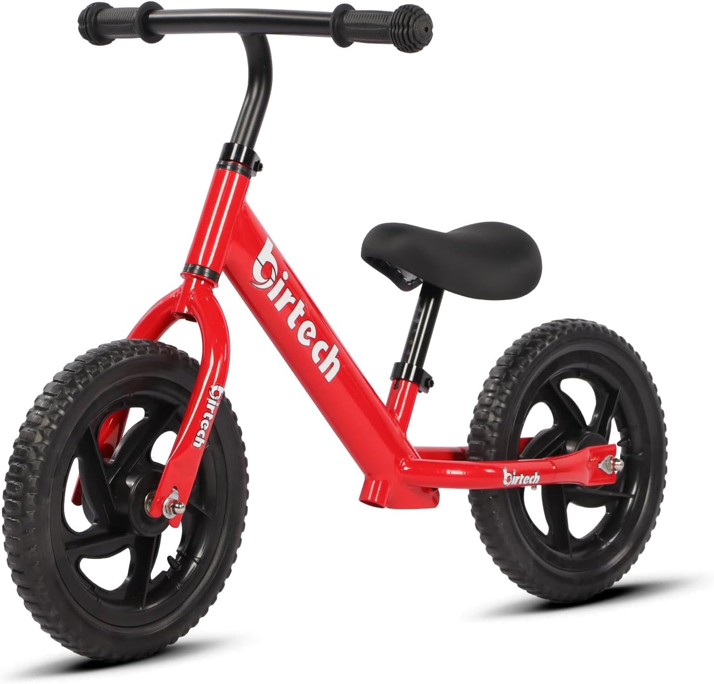 Birtech Balance Bike for Kids 2-5 Years Old, 12 Inch Red