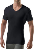 Men's Sweatproof Undershirt Slim Fit V Neck T-Shirt - Sweat Defense on