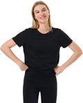 Merino Protect 100% Merino Wool T Shirts Women Crew Neck - Lightweight