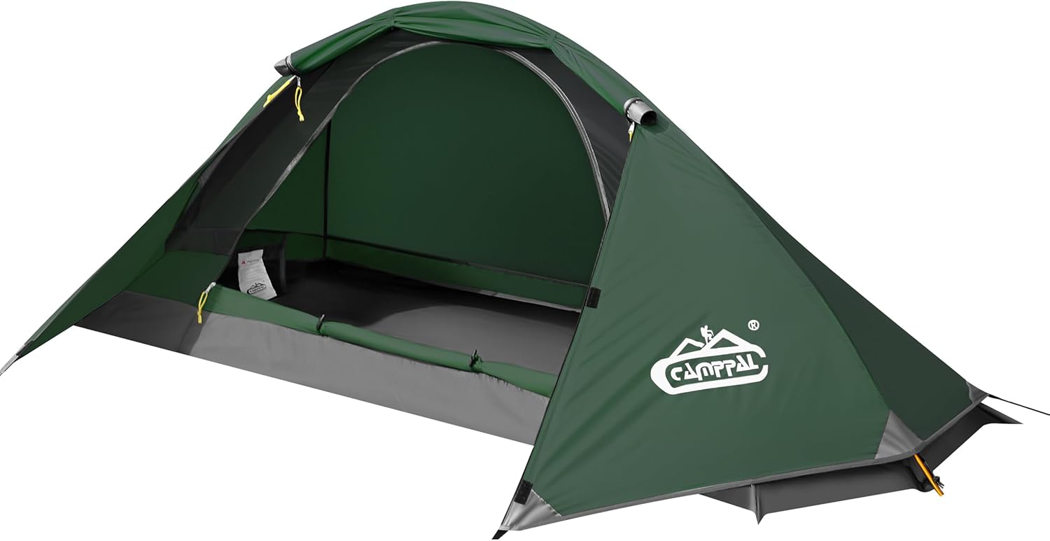 camppal 1 Person All-Season Tent Outperforms Wind & Rain