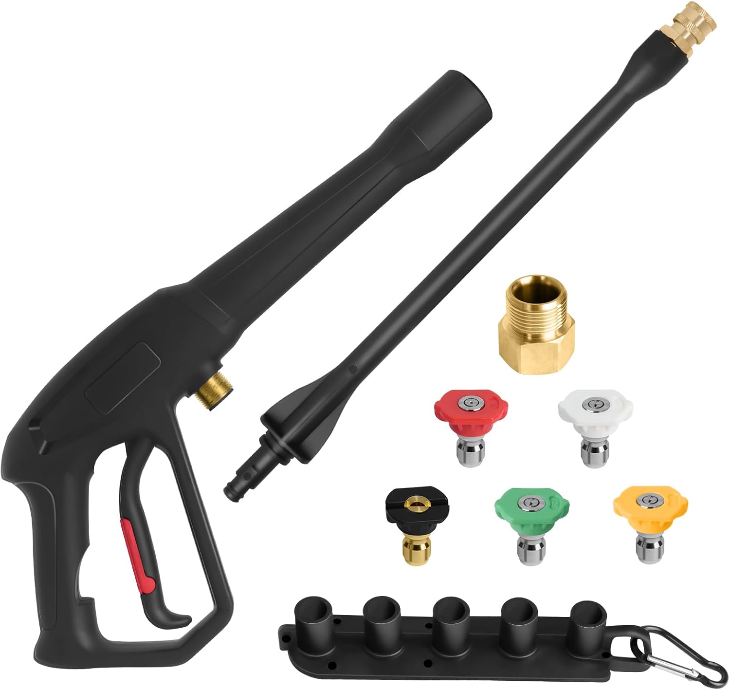 Pressure Washer Spray Gun for Ryobi with Jet Wand and Nozzles