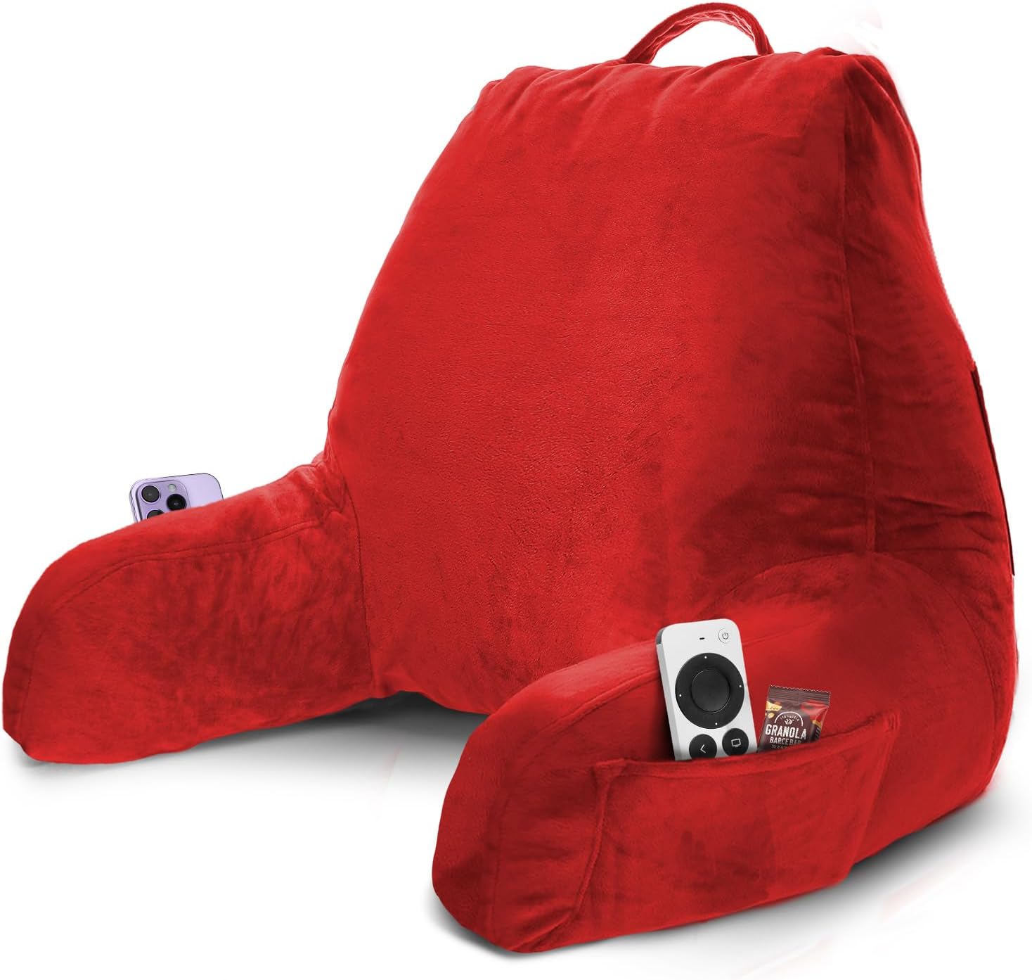 Nestl Reading Pillow with Shredded Memory Foam for Comfort