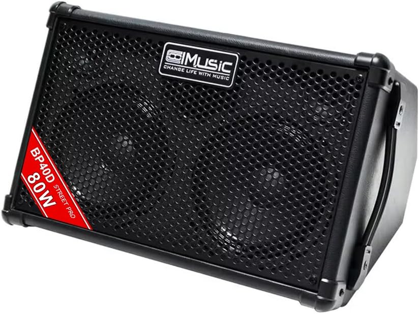 COOLMUSIC BP40D 80W Bluetooth Amp - Portable & Powerful