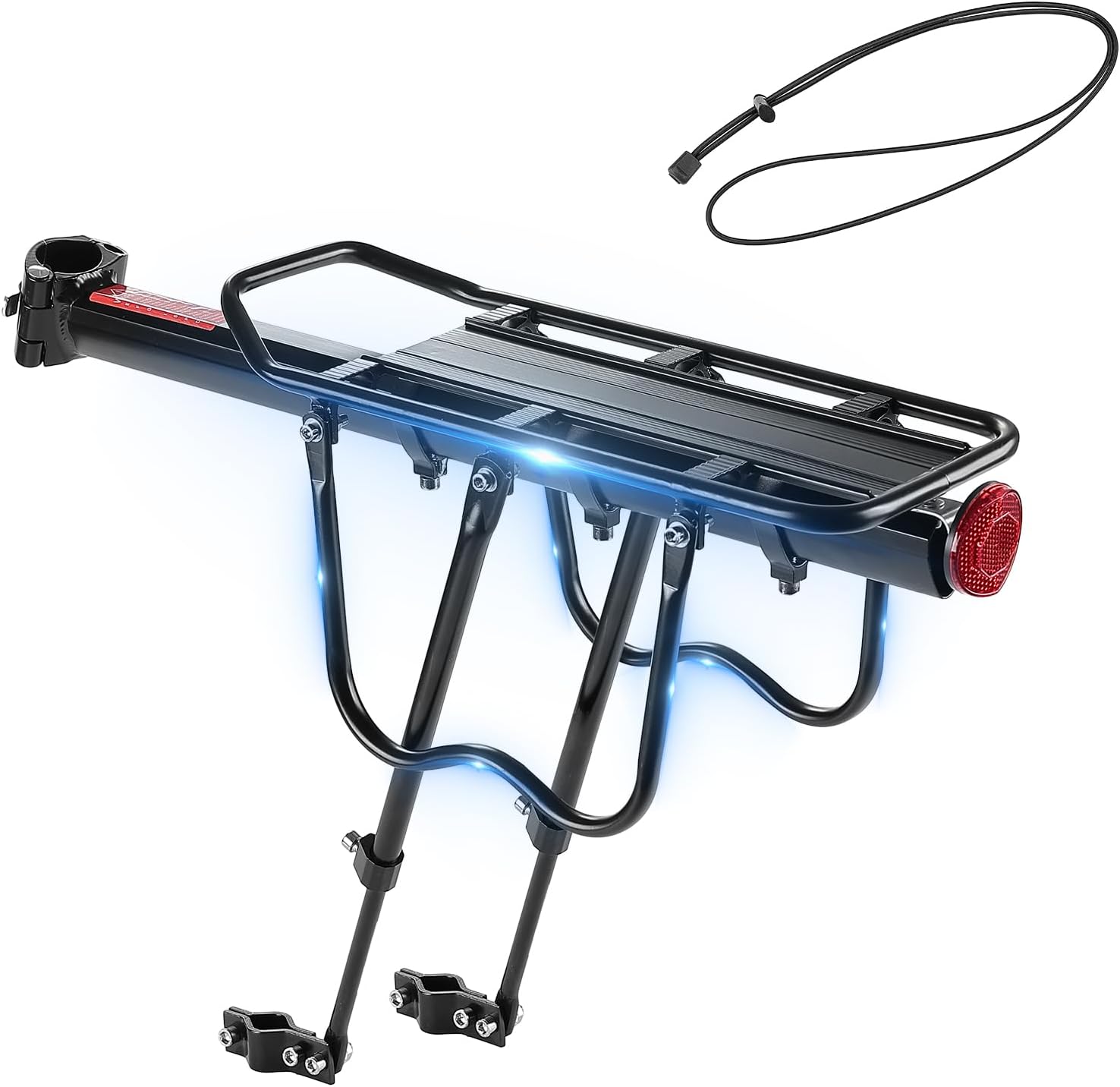 KEMIMOTO Rear Bike Rack - 220 lbs Capacity for 22-28 Inch Bikes