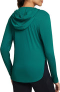 Women's UPF 50+ Sun Shirt with Hoodie - Lightweight UV Protection