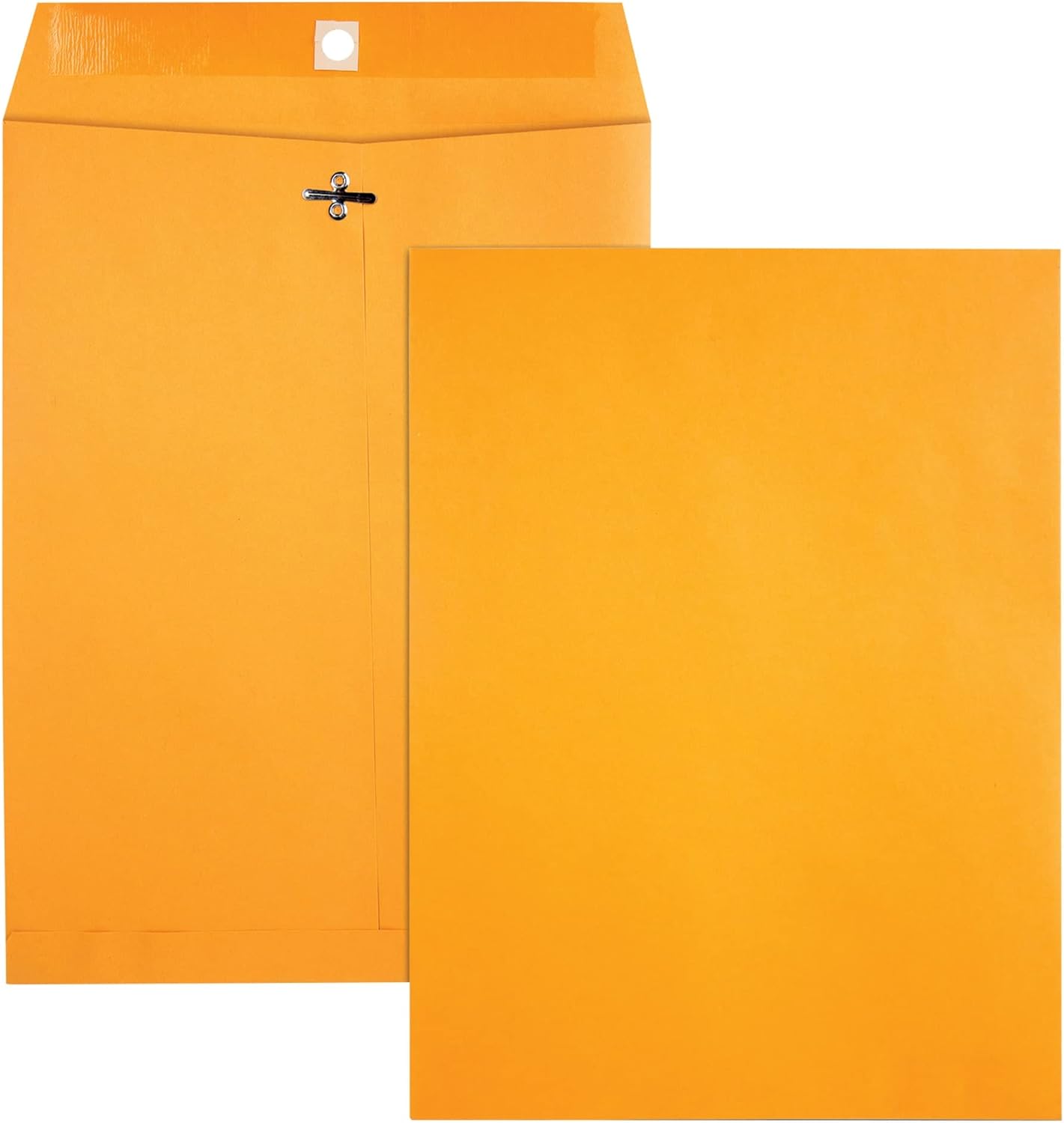 Office Depot Clasp Envelopes, 10x13, 28 Lb., 100/Pk, Brown Kraft