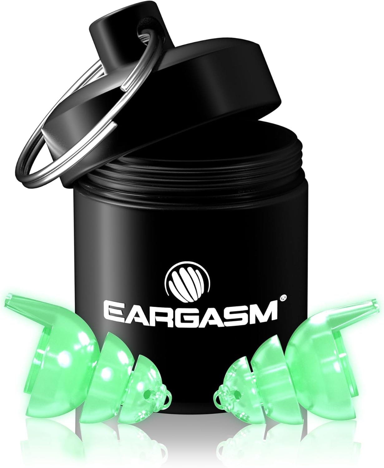 Eargasm Smaller Ears Earplugs - Glow in Dark Hearing Protection
