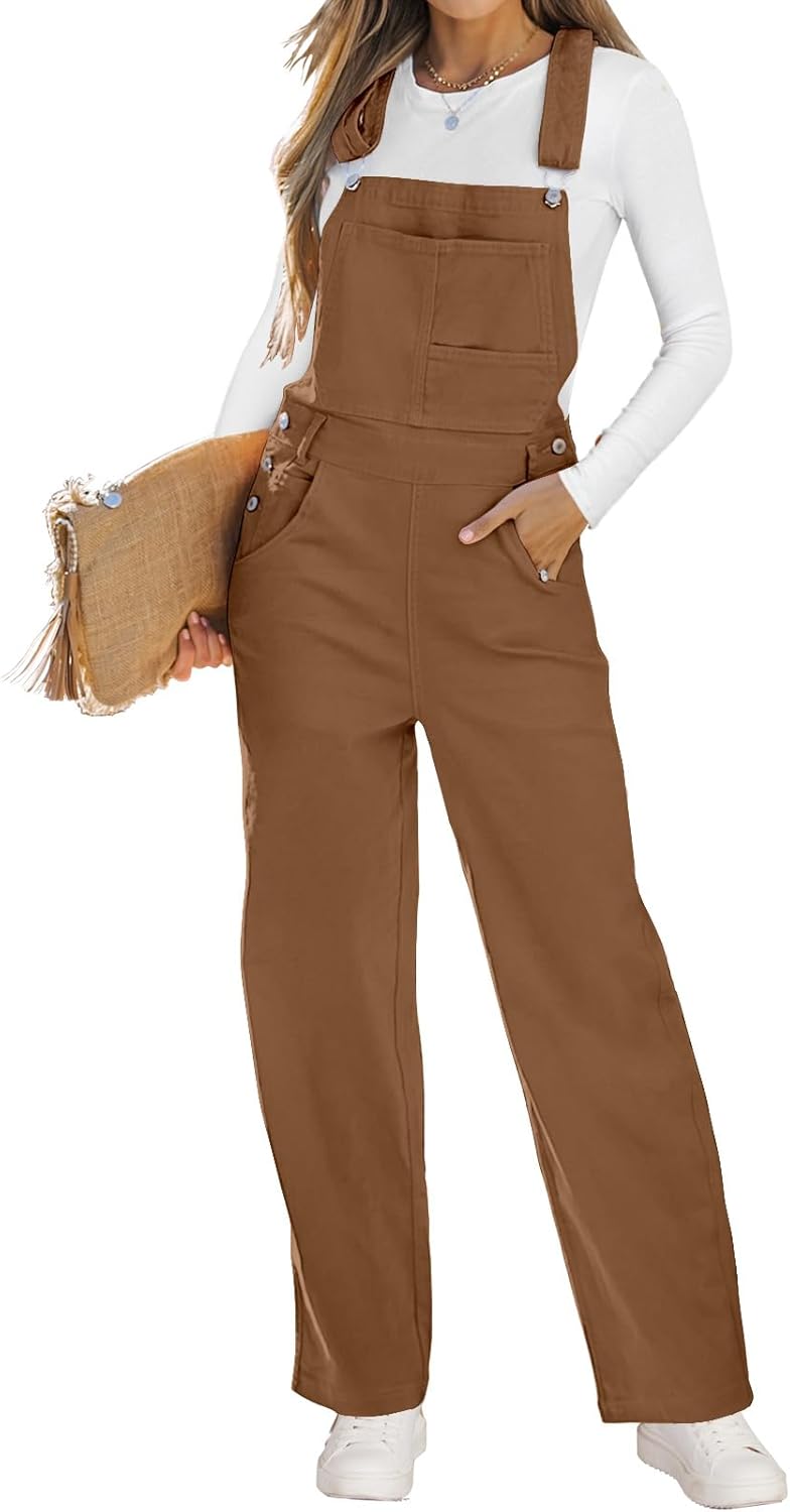 Vetinee Jean Overalls for Women - Stylish and Comfortable Fit