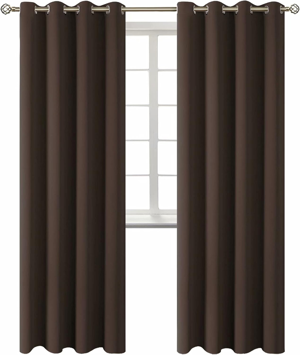 BGment Blackout Curtains for Living Room - Thermal Insulated Panels