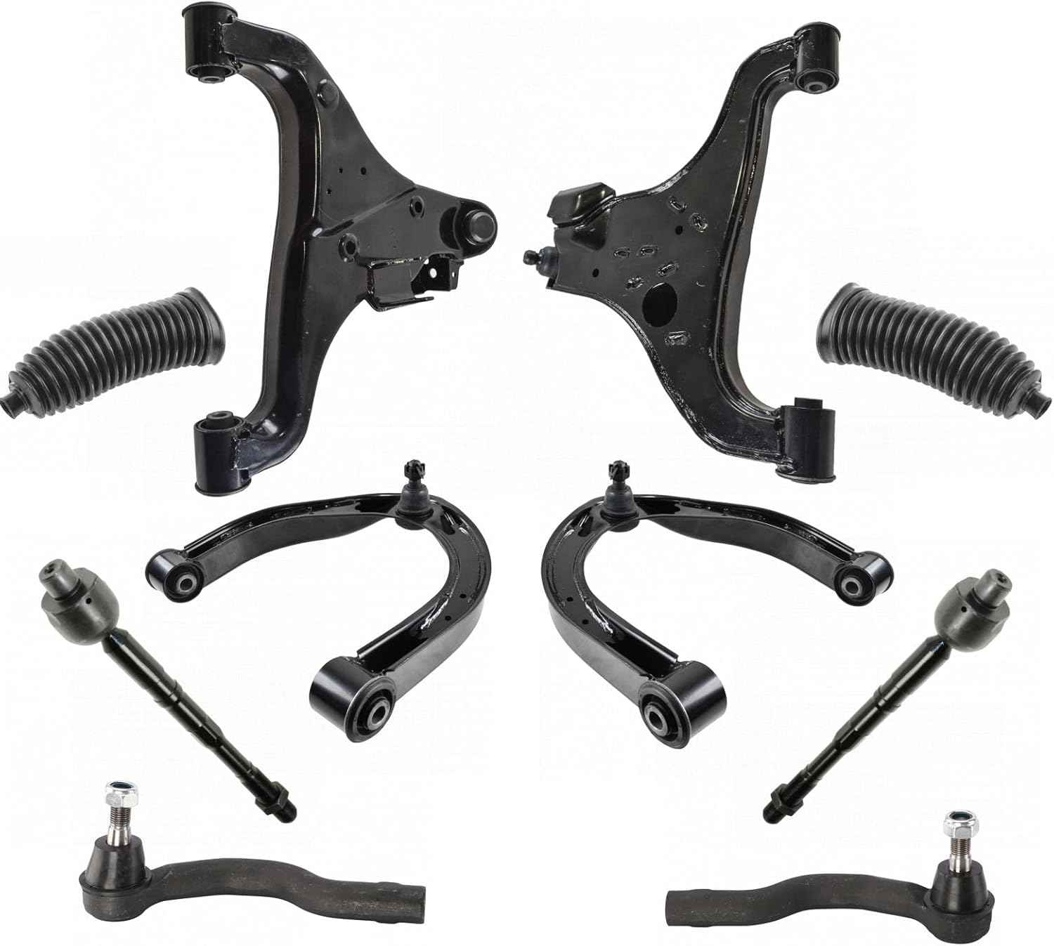 TRQ Front Steering & Suspension Kit for INFINITI Nissan Vehicles