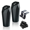 Car Trash Can with Lid - Compact Leakproof Car Garbage Can