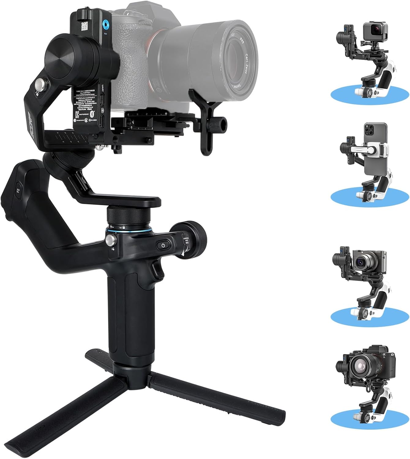Feiyu SCORP Mini-2 Gimbal: AI Tracking & Dual Grip